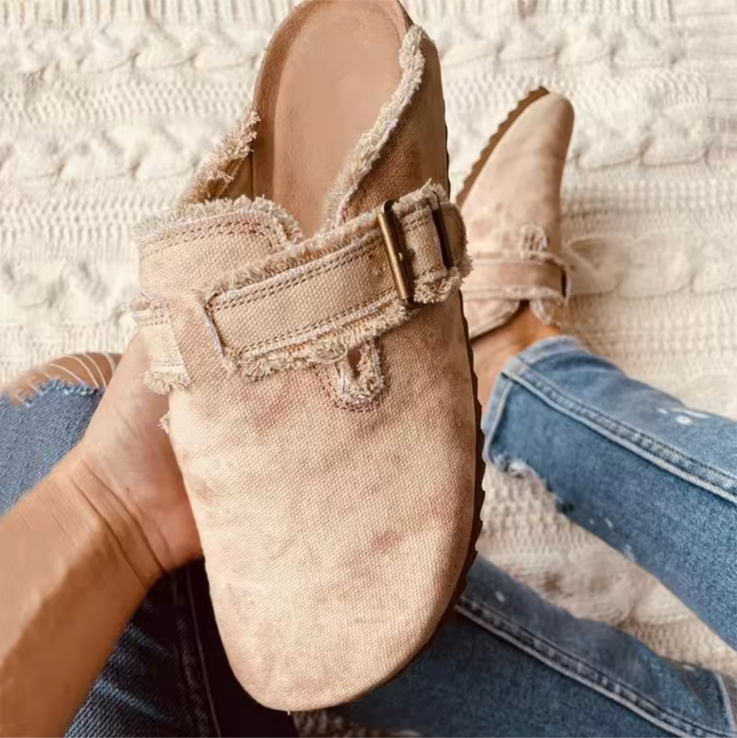 Pulooma® - Clogg's Jeans Sand
