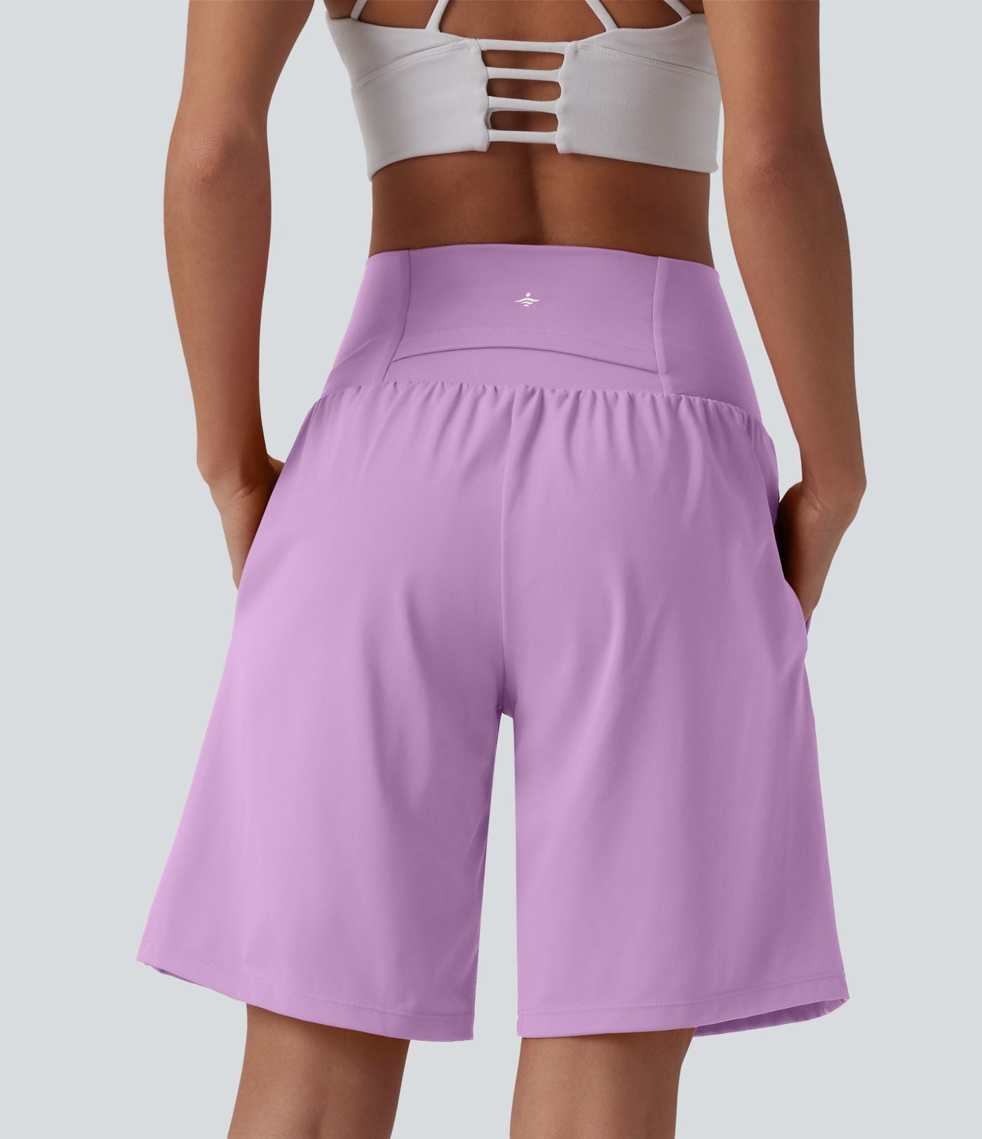 Pulooma® High Waist 2-in-1 Yoga Shorts