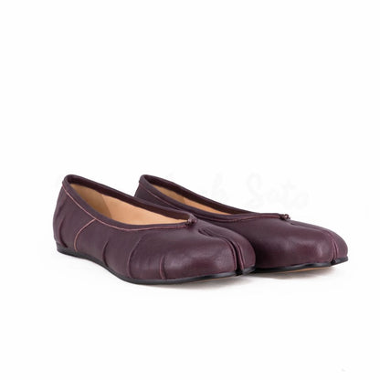 Pulooma® - Foldable leather tabi ballet flats